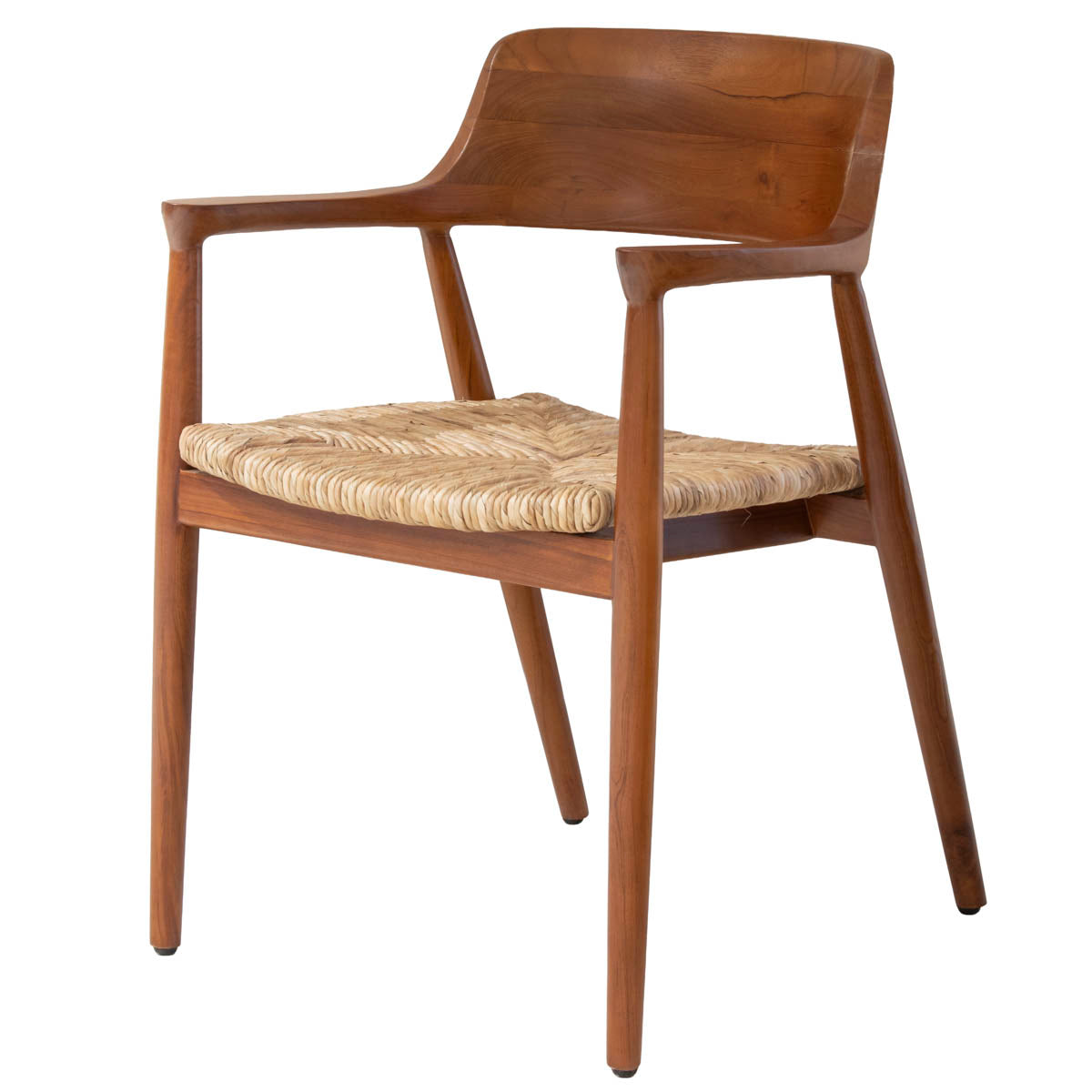DÉJA Living Eetkamerstoel Lev - Walnoot Hout - Set van 2
