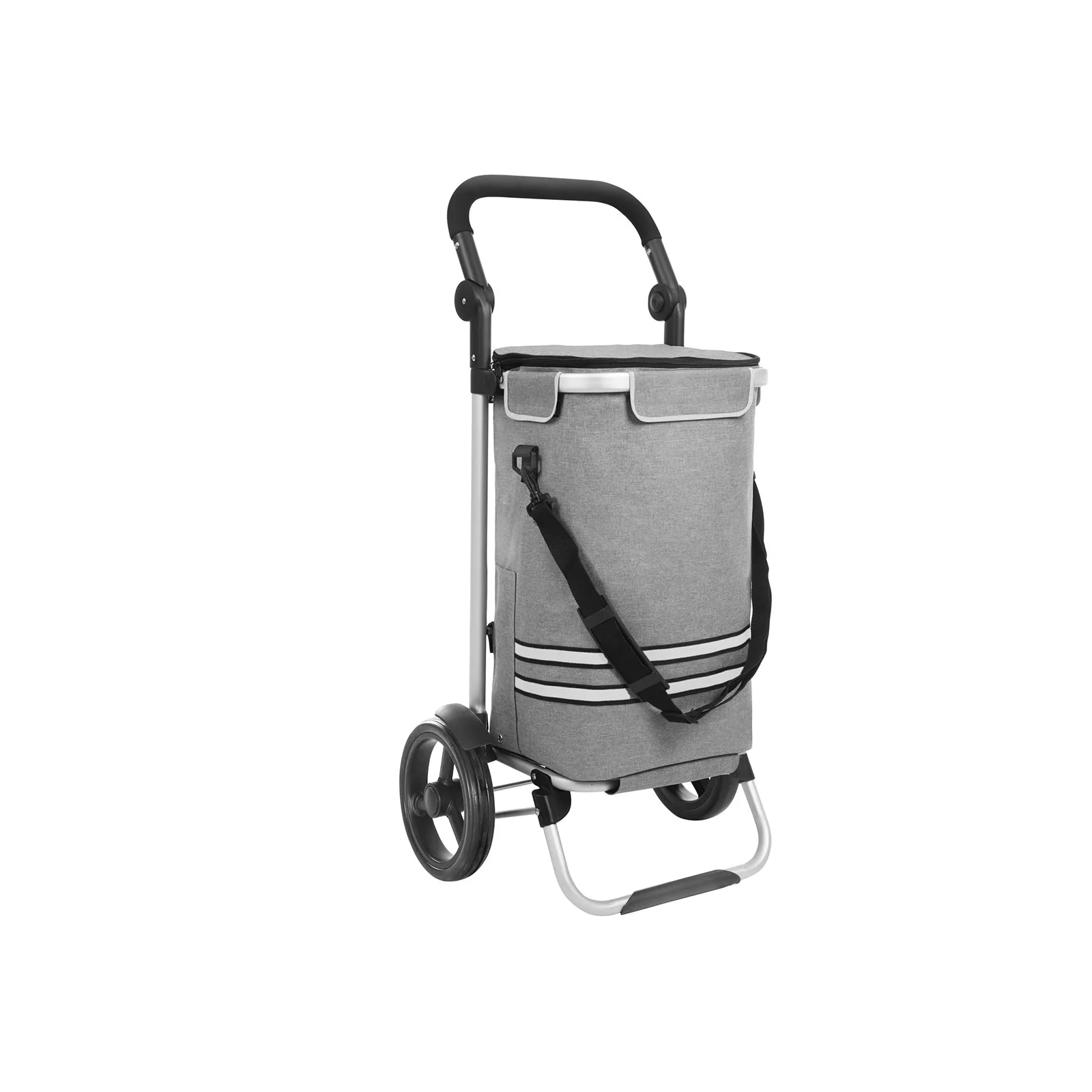 Caddie de courses avec sac isotherme
