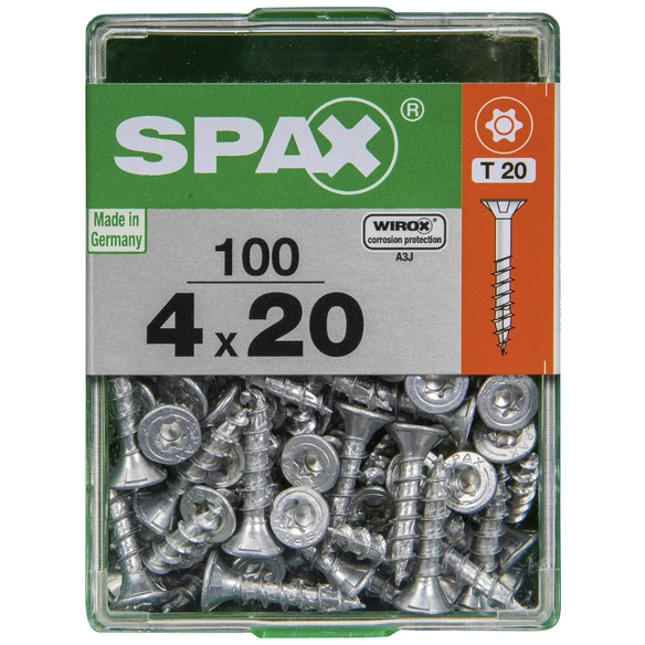 Universalschraube, T-STAR plus, 100 Stk., 4 x 20 mm