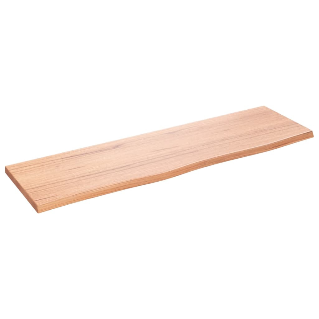 VidaXL Półka jasnobrązowa 100x30x2cm lakierowane