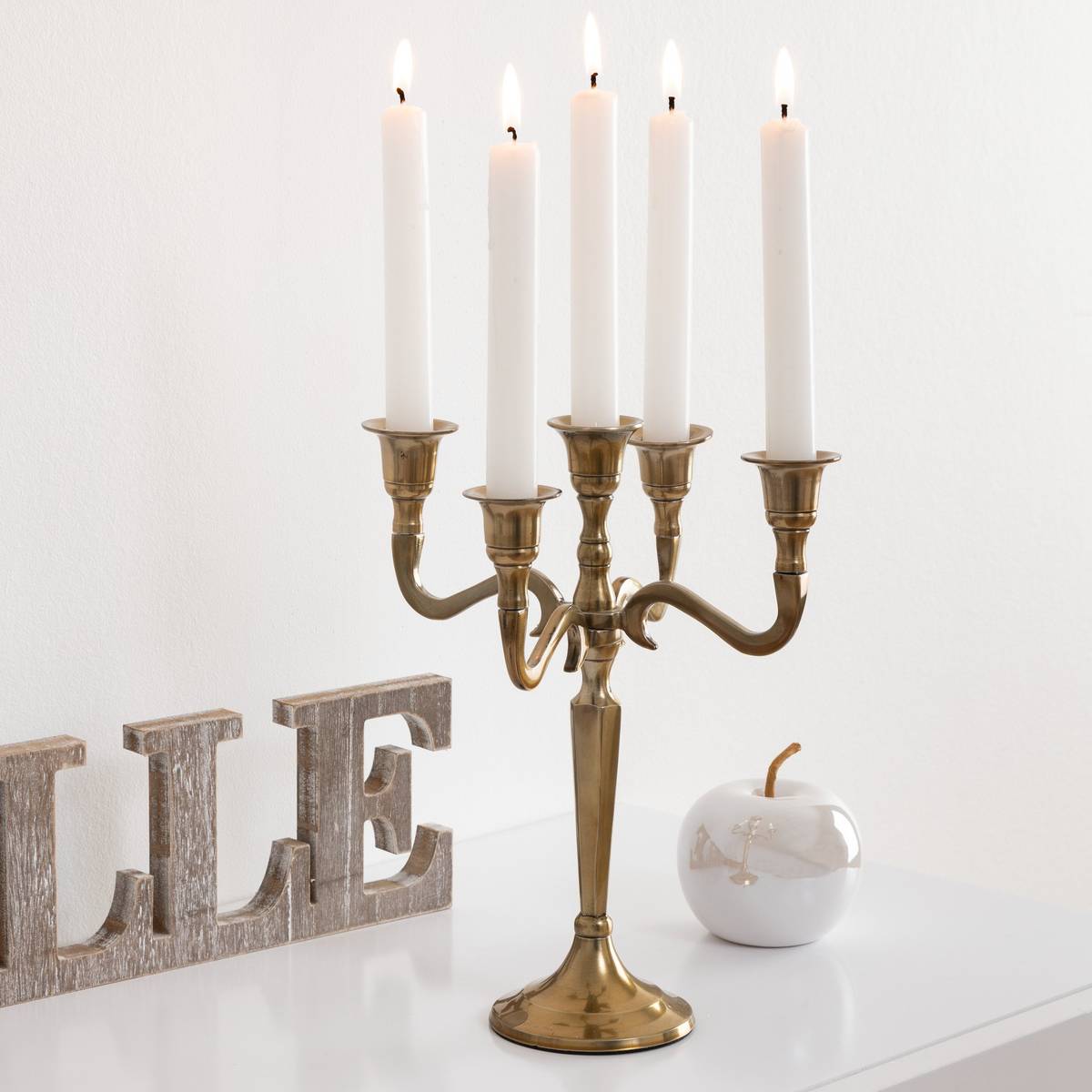 Candlestick, metal However, 5 heads