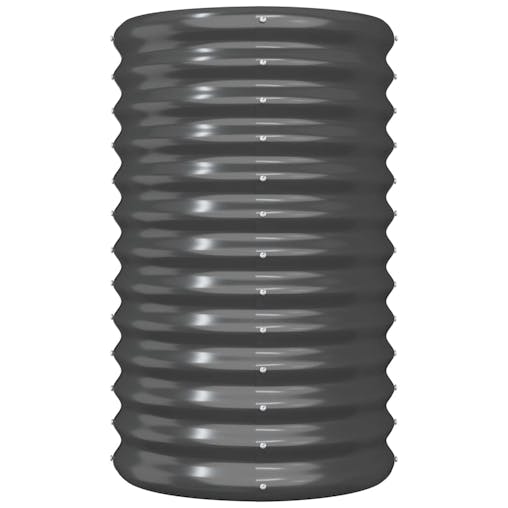 NNEVL Garden Planter Powder-coated Steel 40x40x68 cm Anthracite
