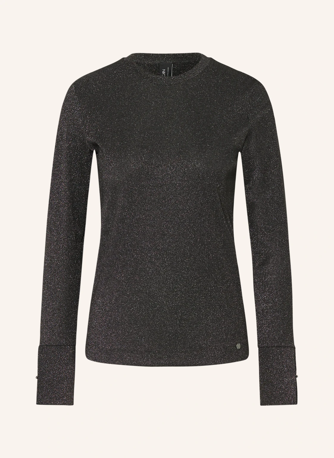 MARC CAIN Longsleeve mit Glitzergarn