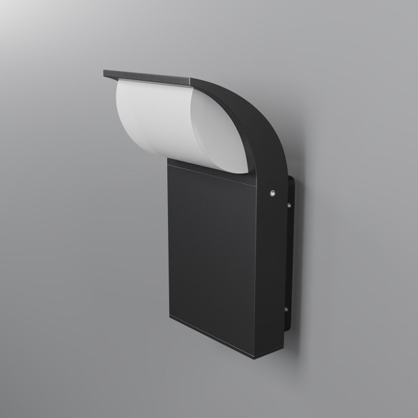 Kinkiet zewnętrzny Stock 3000K grafitowy LED 1x7W 450lm IP65 Maytoni
