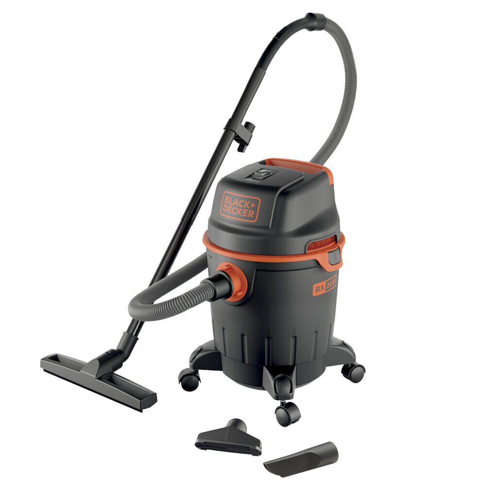Aspirateur eau et poussière Black & Decker 20L noir et rouge 1200W