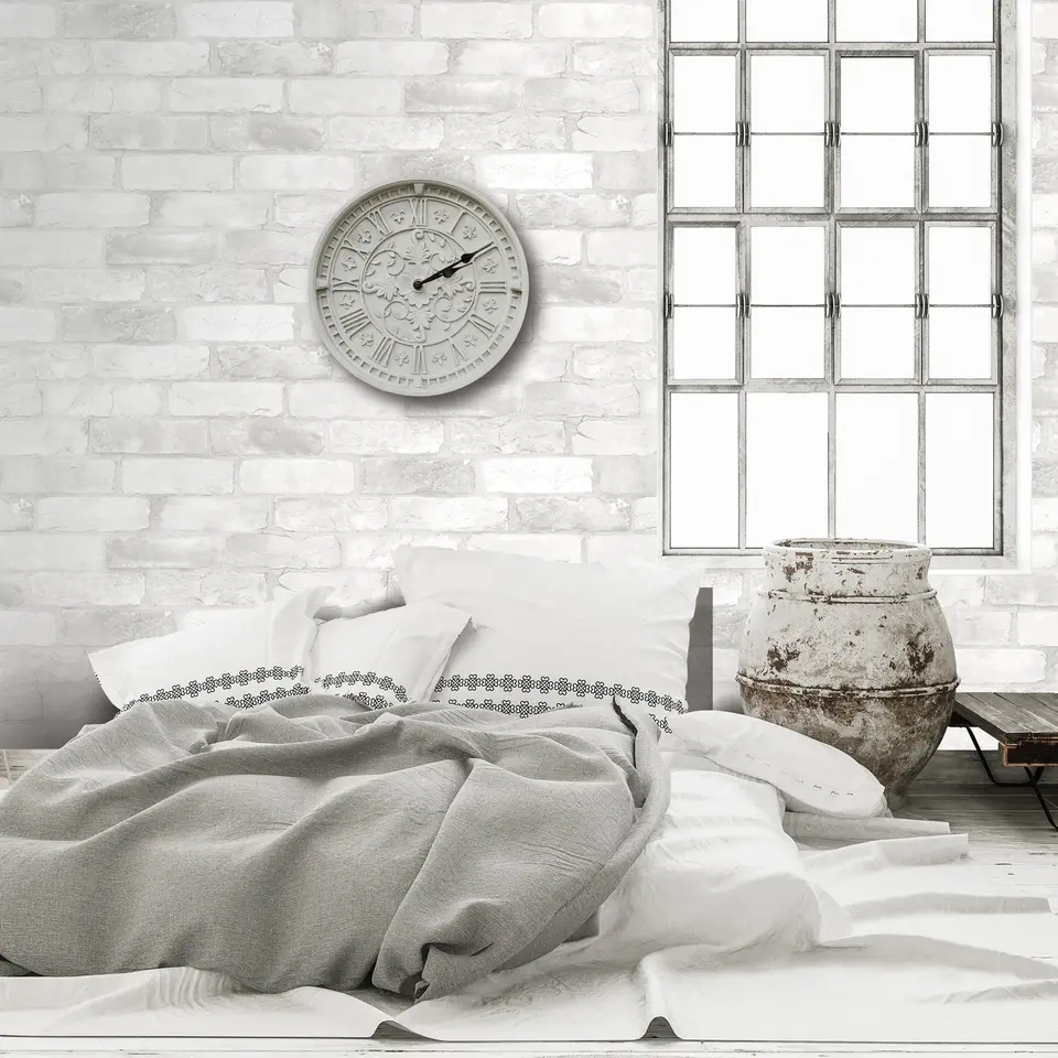 Dutch Wallcoverings - Trilogy baksteen wit - 0,53x10,05m