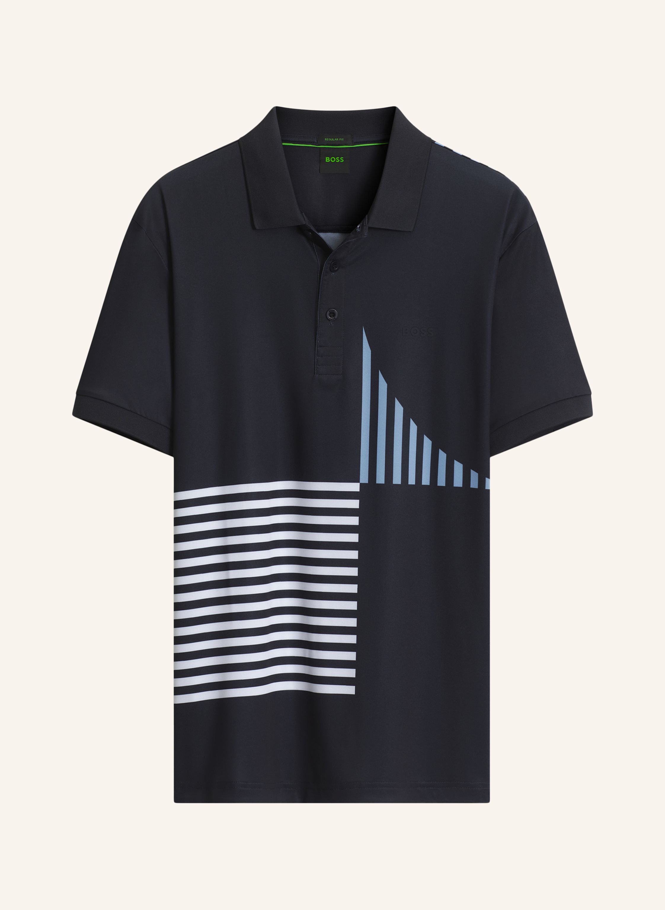 BOSS Polo PADDY STRIPED C1 Regular Fit