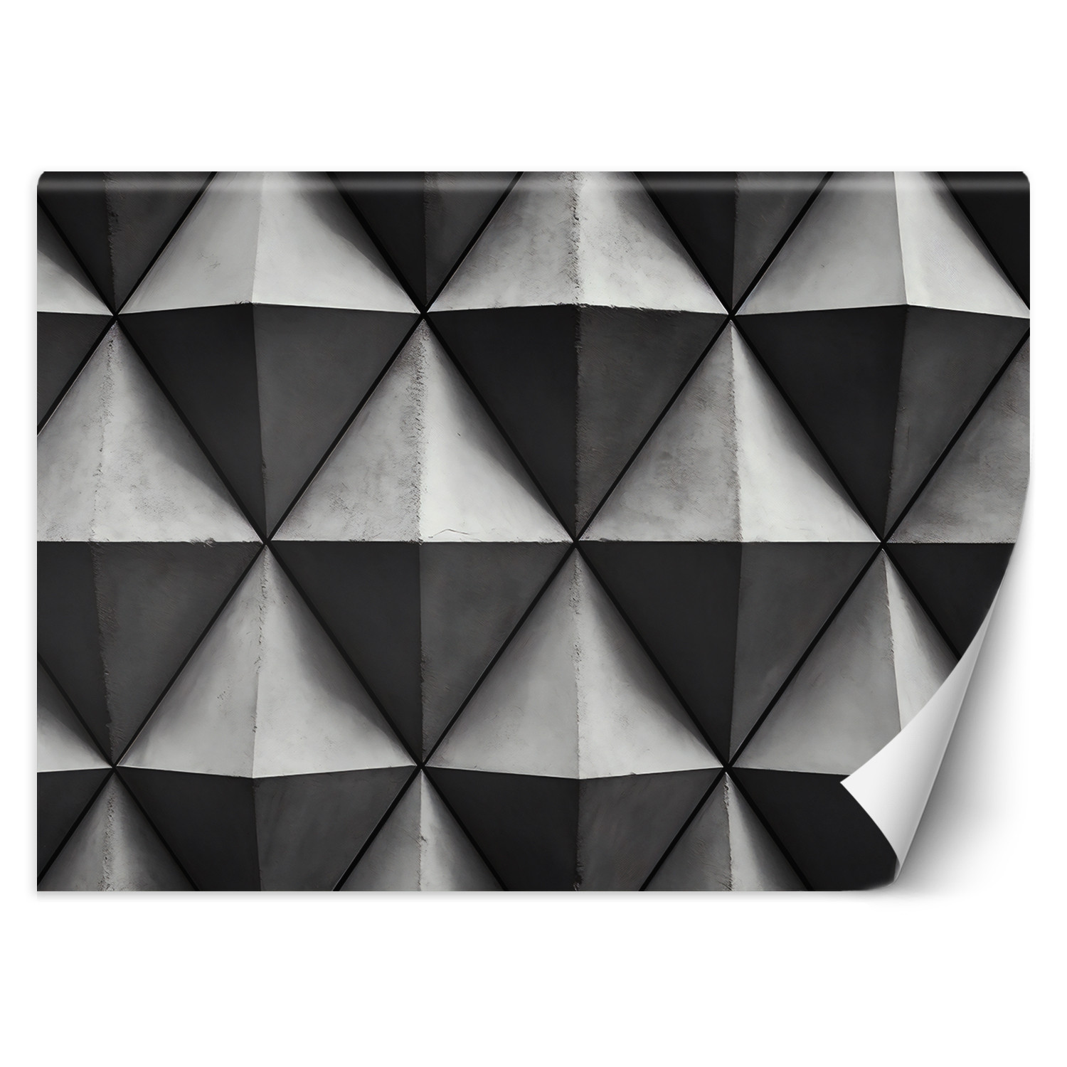 Feeby Fototapeta, Trójkąty geometryczne 3D 150x105