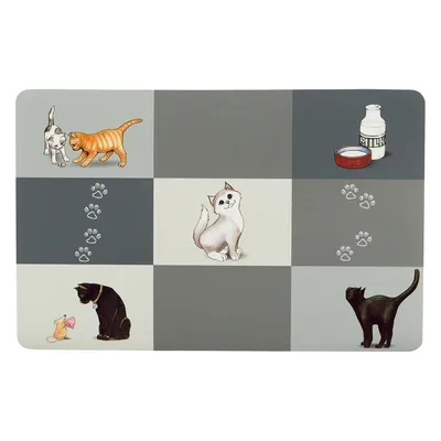 Trixie Patchwork Cat Placemat