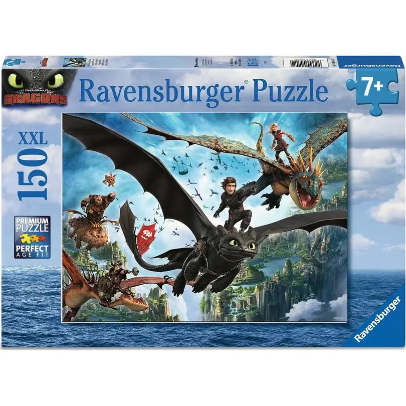 Puzzle Drachen und Helden