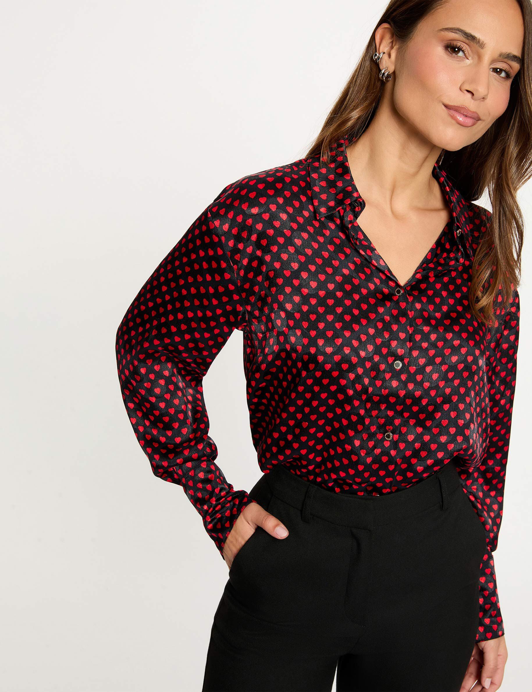 Shirt With A Notched Collar Multicolor Women