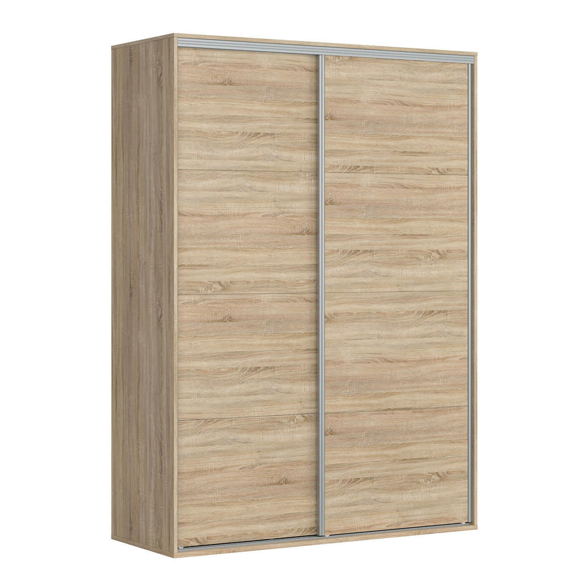- Armoire 2 portes L170 x H240 cm stratifiés naturel