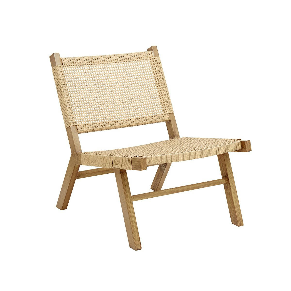 RENA - Fauteuil extérieur aspect osier - Nordal naturel