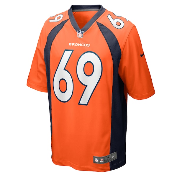 Mike McGlinchey Denver Broncos Nike Game Player Jersey - Orange