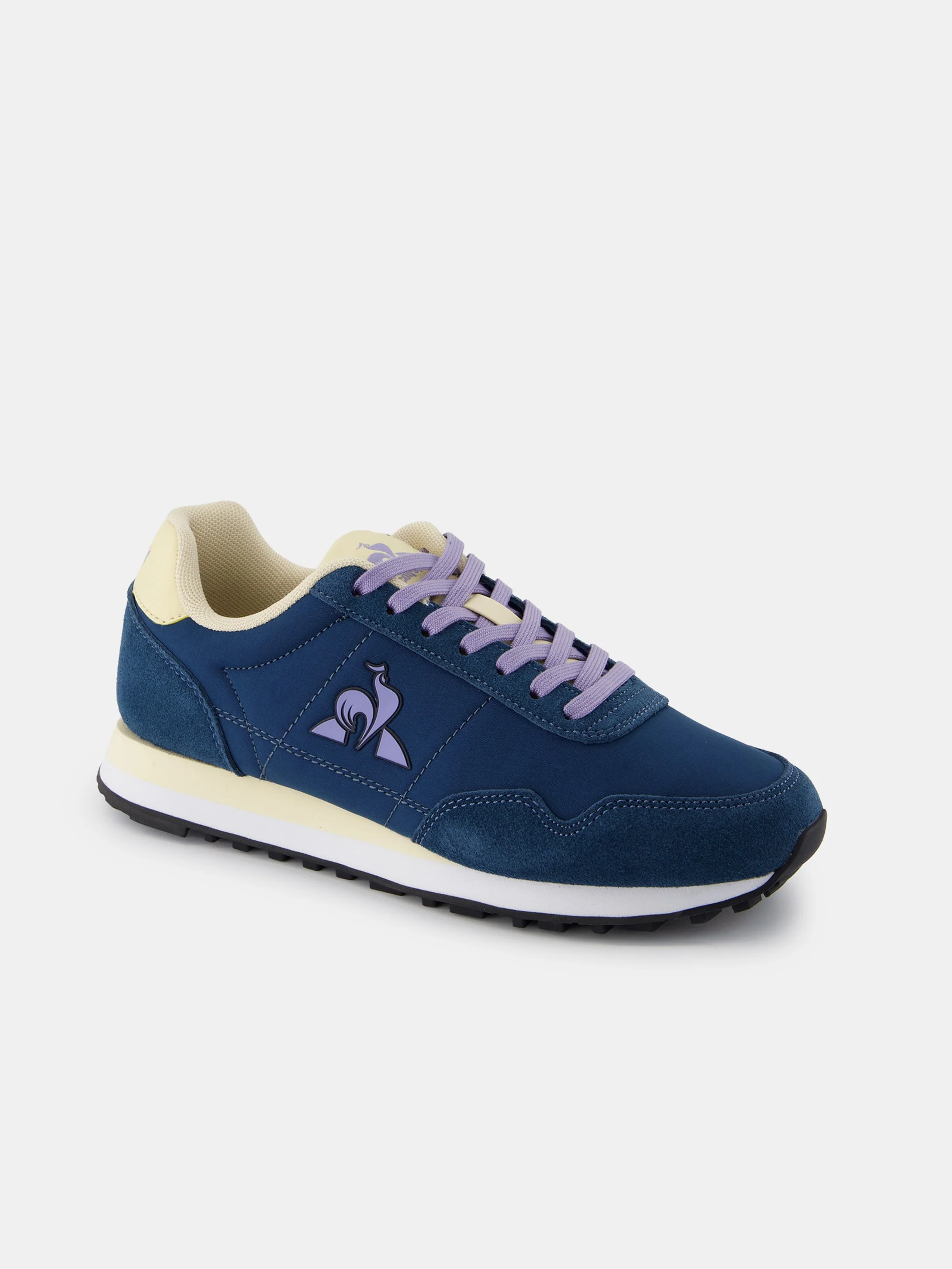 Sneakers rétro-running avec détails suede Astra