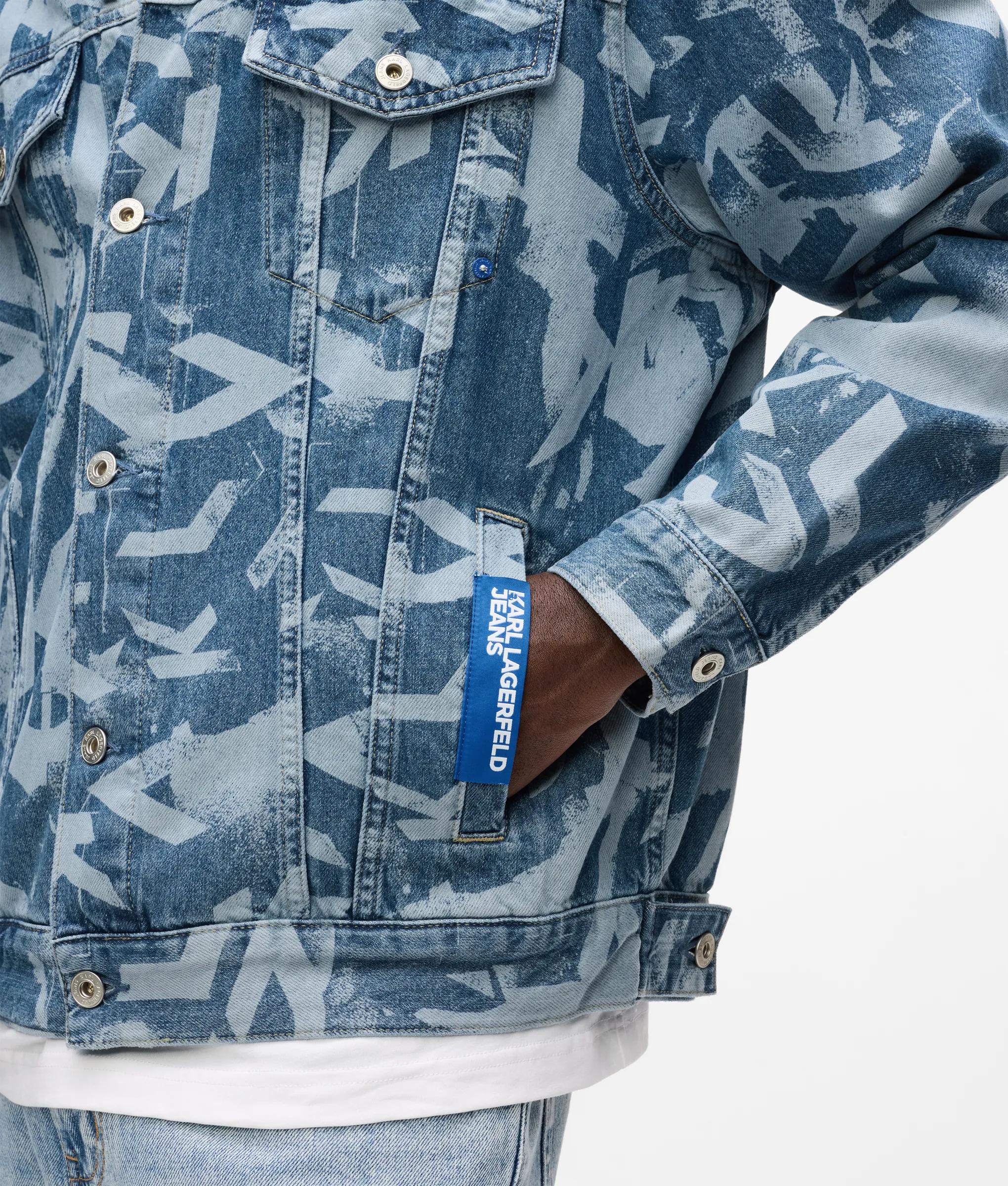Veste en denim Monogram décontractée