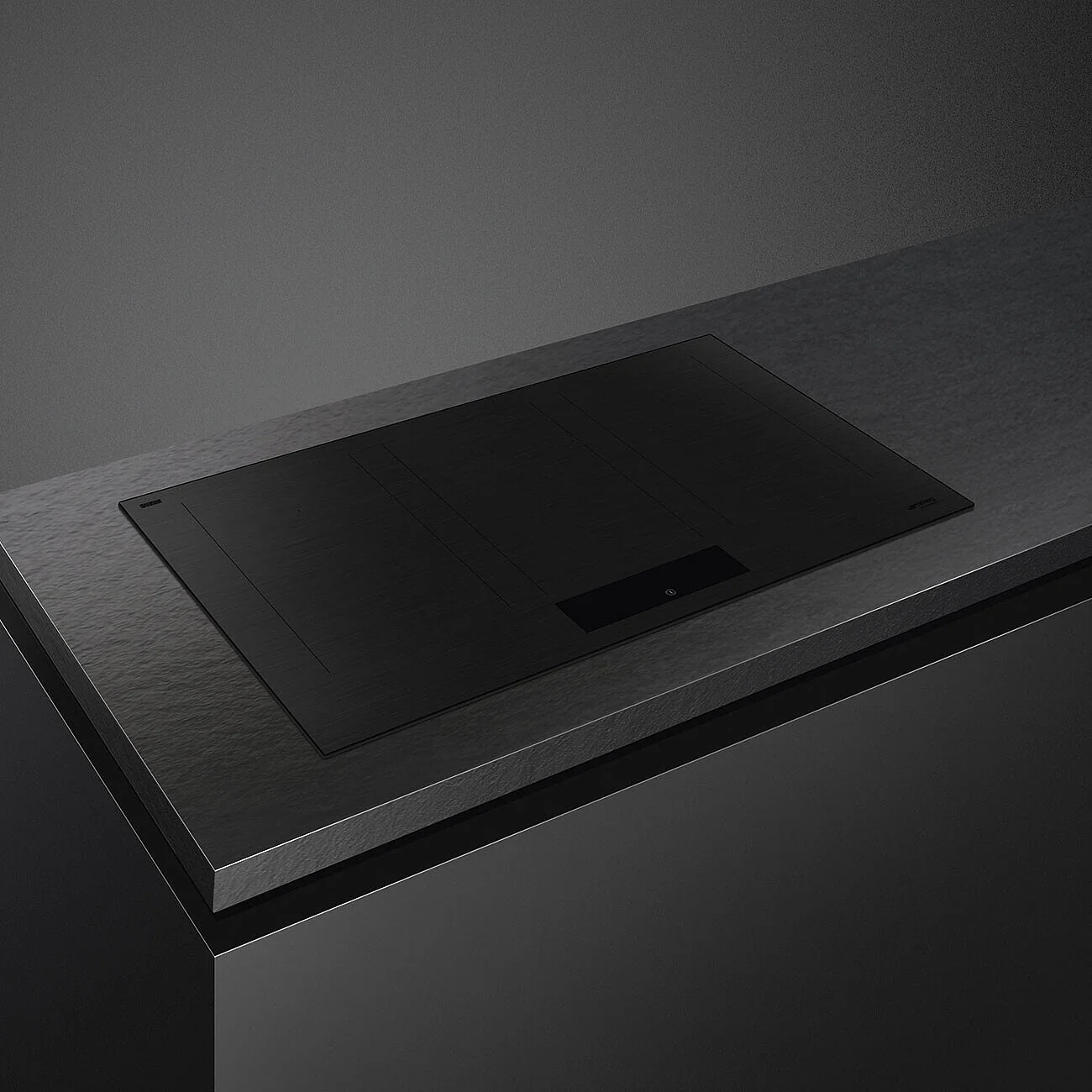 80cm Induction Auto-Vent 2.0 Hob Matte Black