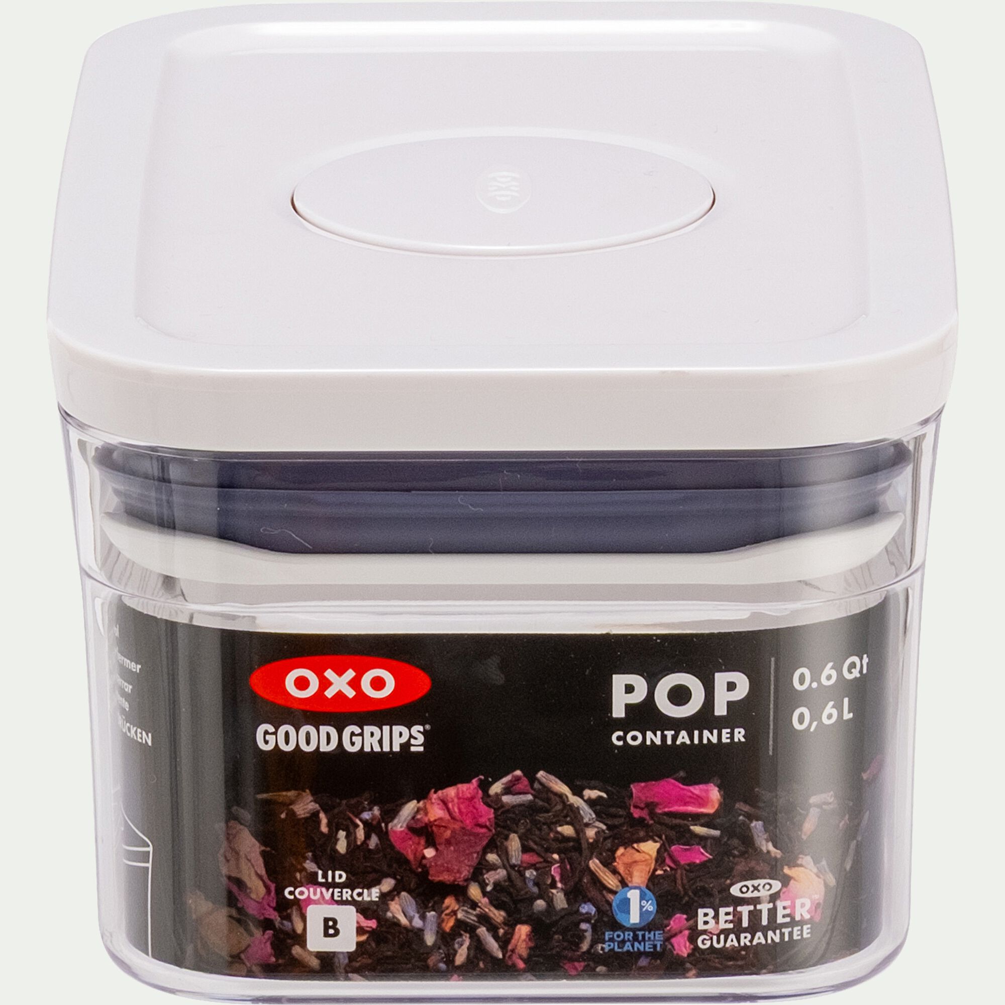 POP - Boîte de conservation 0,6L - transparent