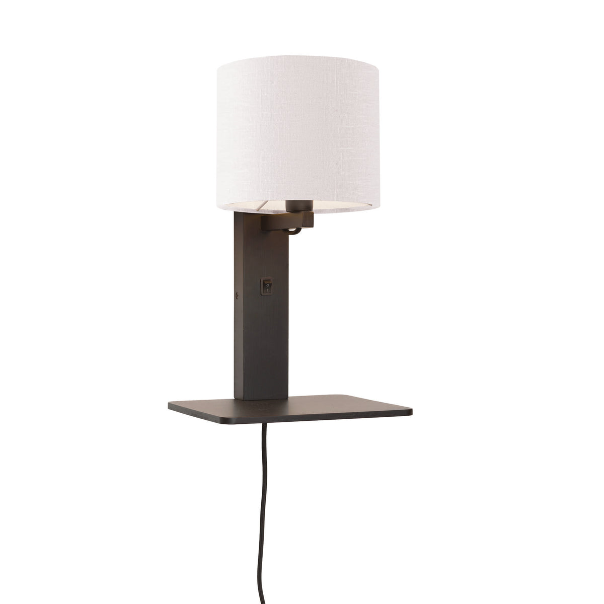 GOOD&MOJO wandlamp Andes - zwart - 19x24x36cm