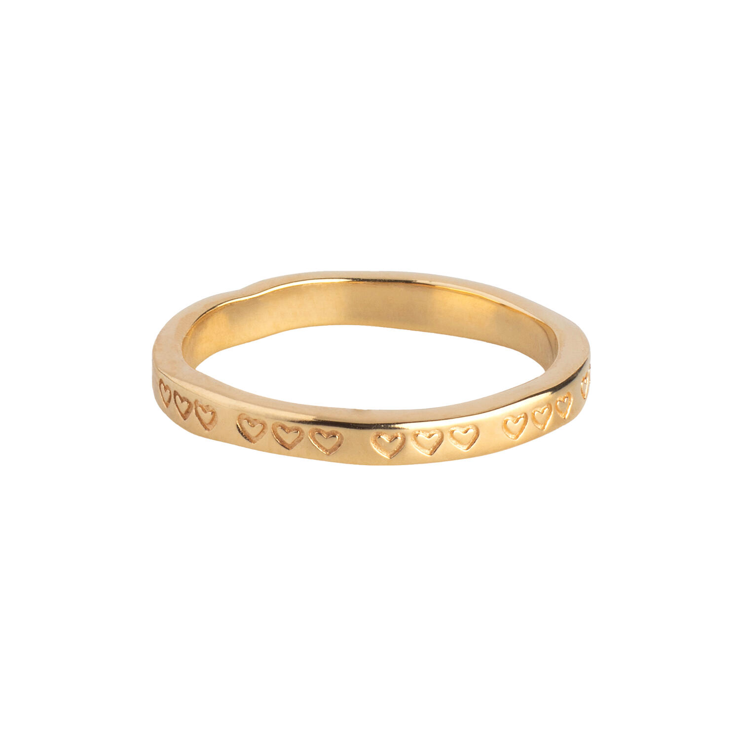 Heart Ring, forgyldt