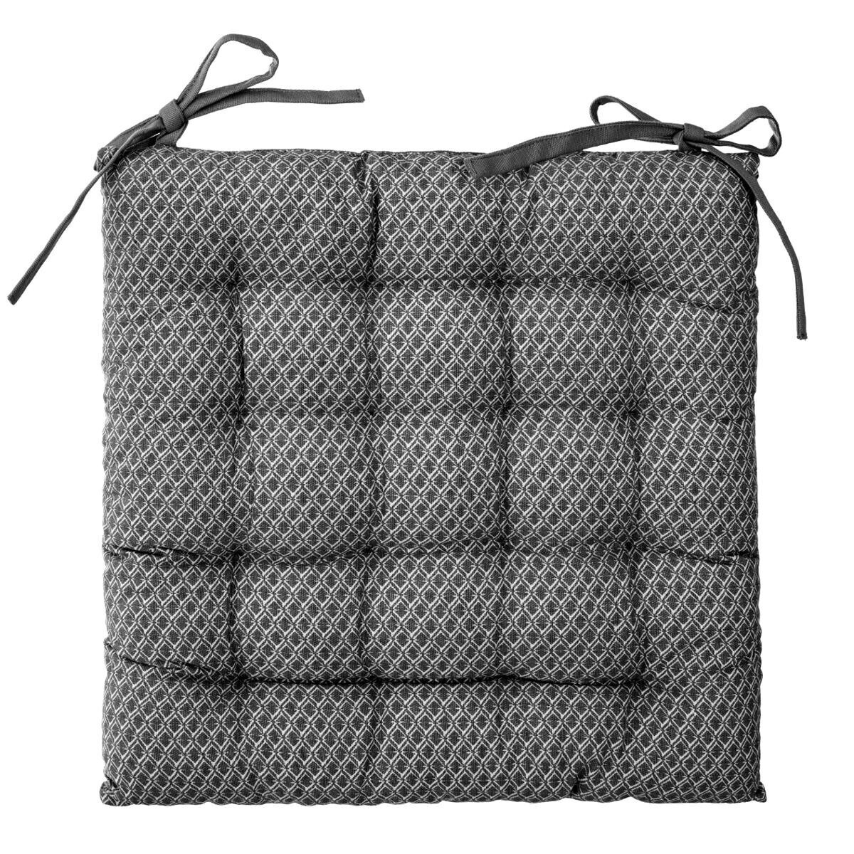 Chair cover "Otto" Gray, 38x38 cm