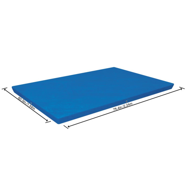 Bestway Pokrywa na basen Niebieski 221 x 150 cm Polietylen