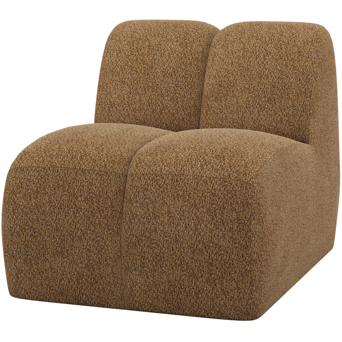 WOOOD 1-zits element Mojo - Wollig - Honinggeel -74x84x97