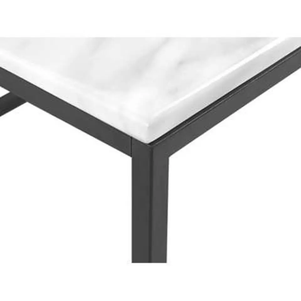 DELANO - Salontafel - Beige/Zwart - MDF