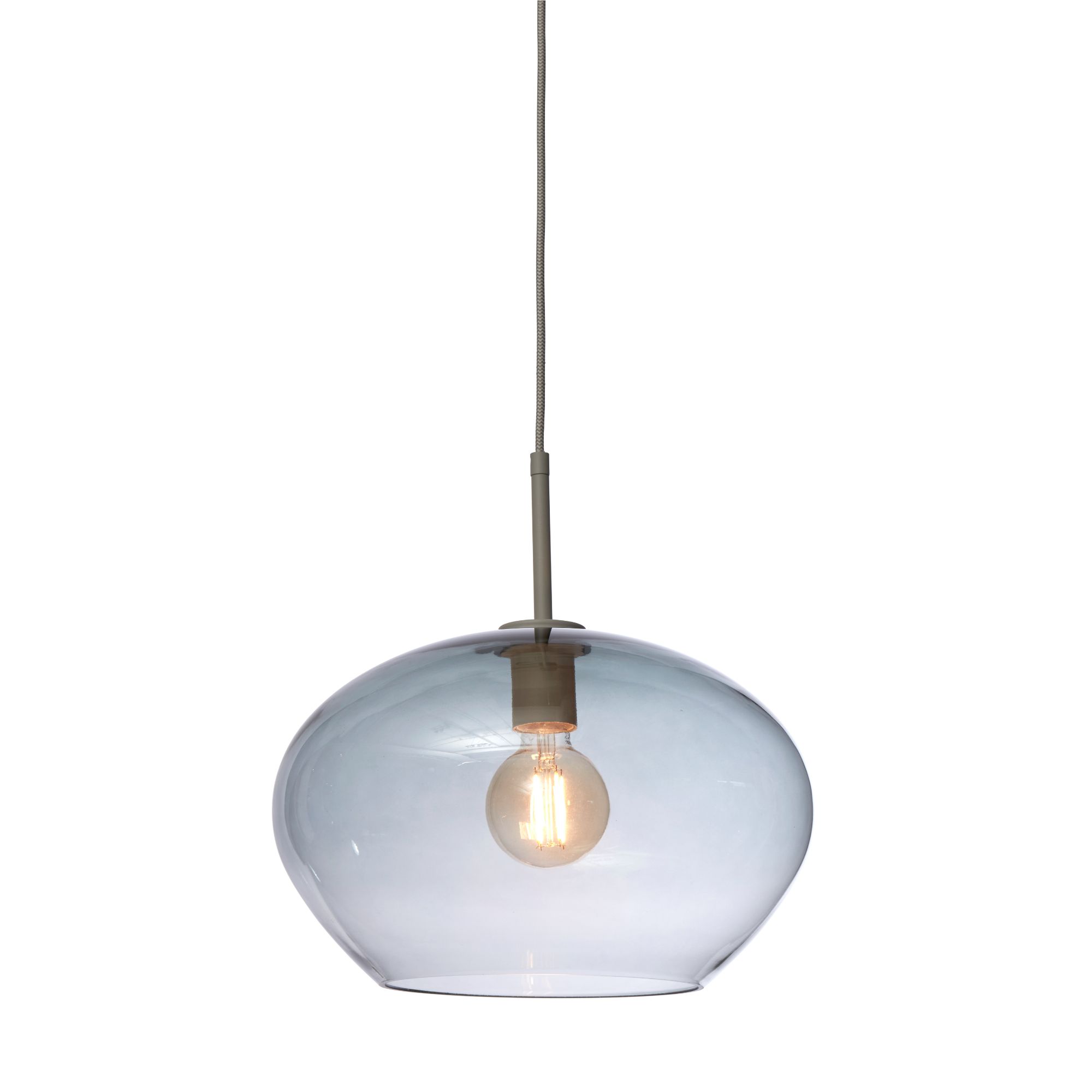 it's about RoMi hanglamp BOLOGNA - grijs - Ø35cm