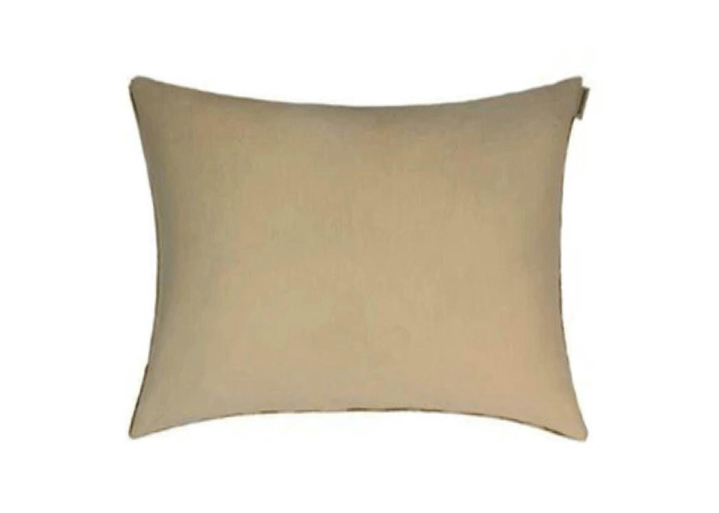 - Housse de coussin velours soie ikat  40x50 blanc