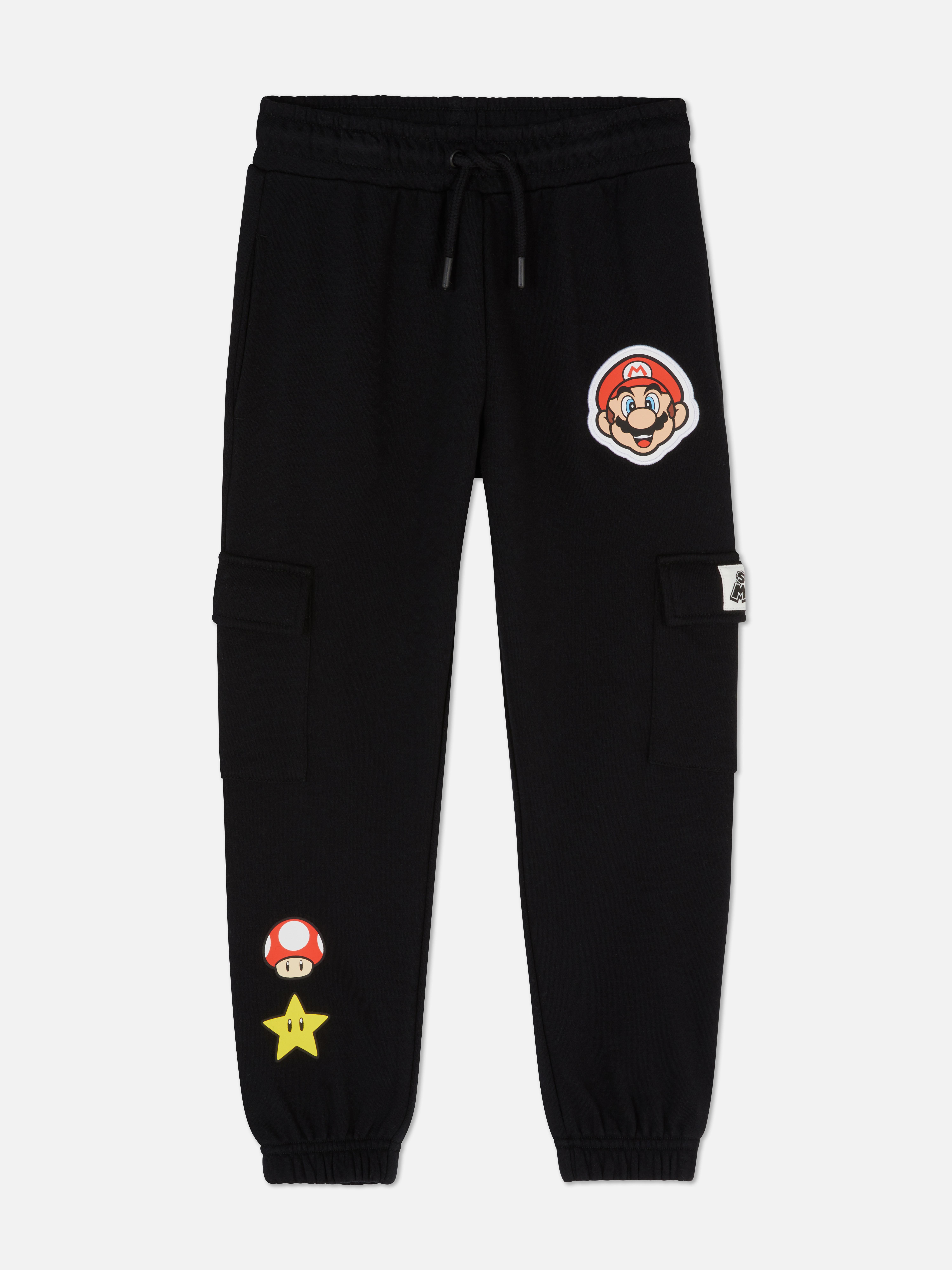 1.5-8yrs | Super Mario Cargo Sweatpants