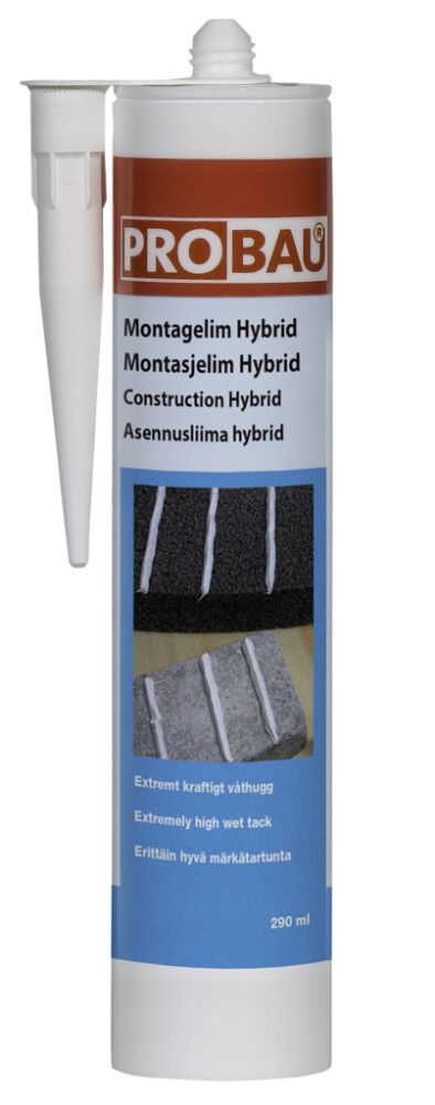 LIM PROBAU MONTERING HYBRID HVIT 290ML