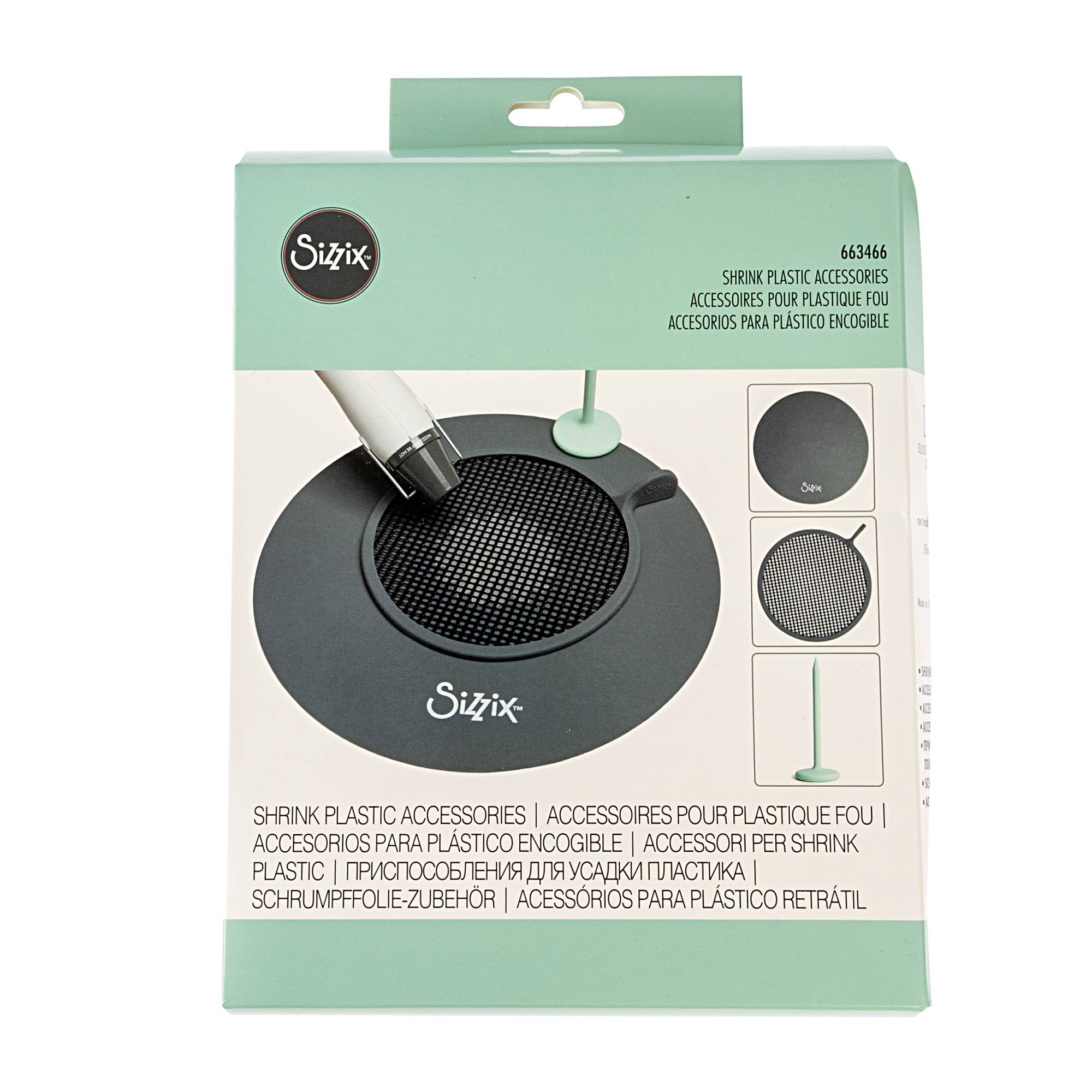 Sizzix Shrink Plastic Accessories Set 3 Pieces