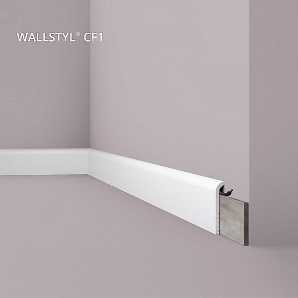 Moulure couvrante NMC WALLSTYL CF1 Moulure décorative Plinthe Moulure décorative