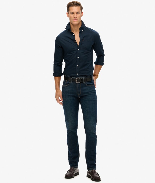 Essentials Long Sleeve Oxford Shirt