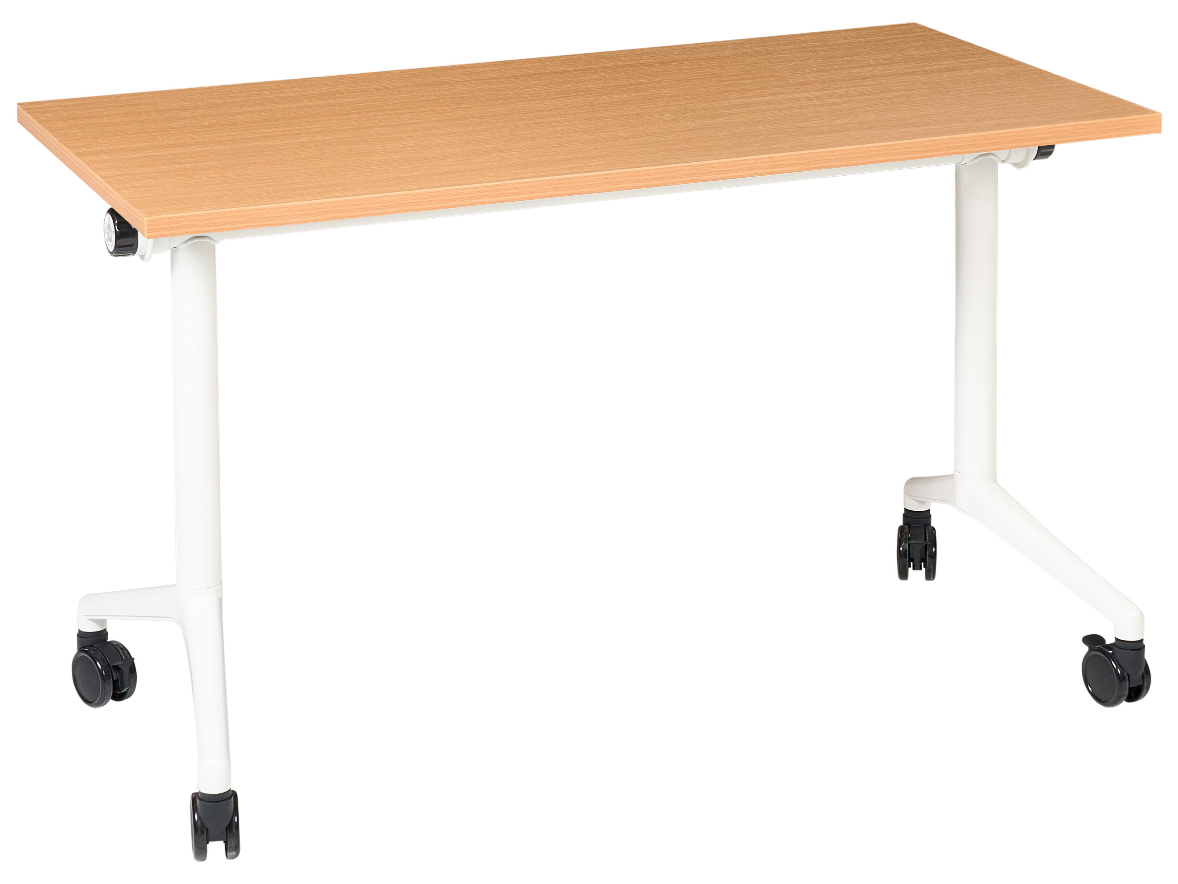 Foldable Office Desk CAVI Brown 120 cm 60 cm