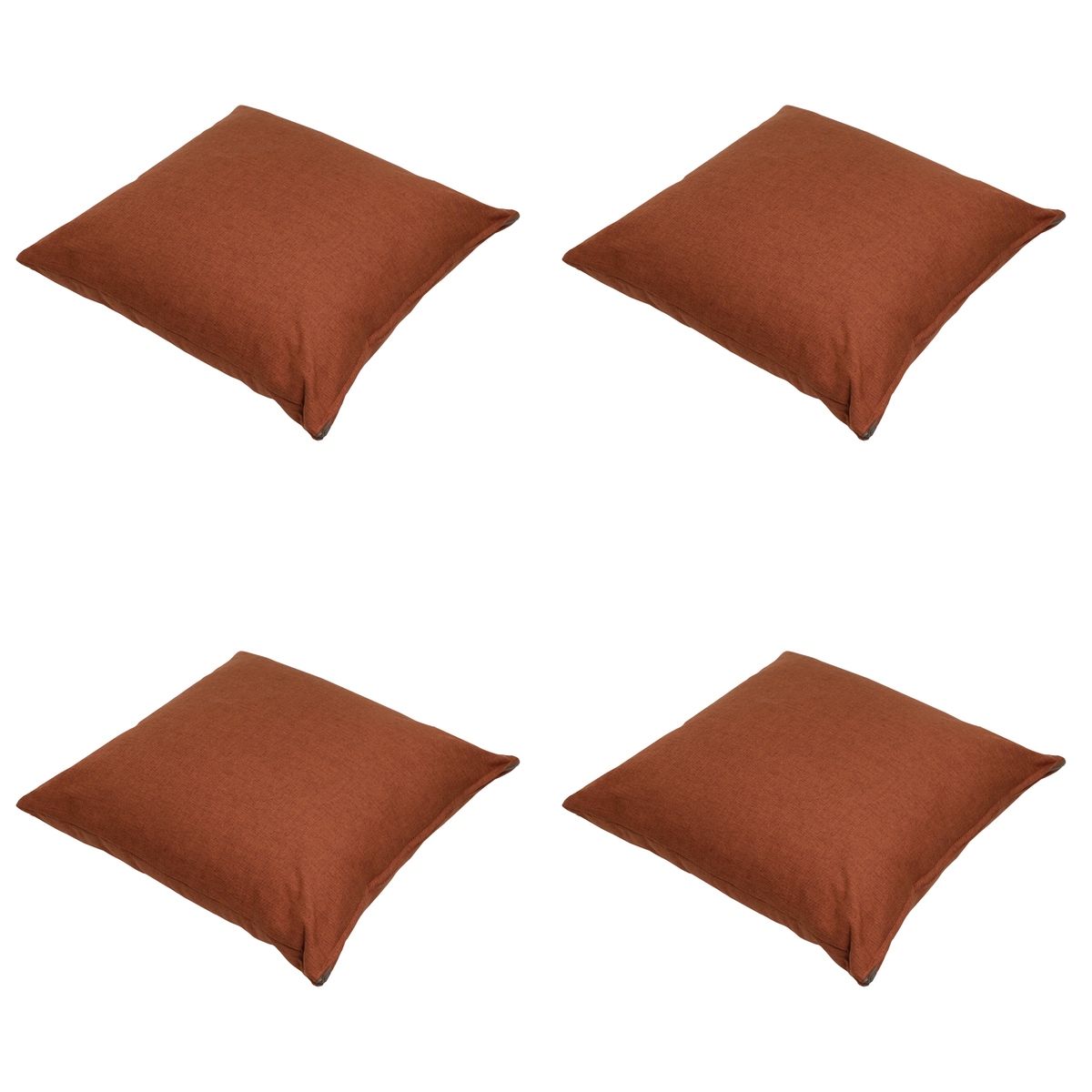 Madison sierkussen Best deal - rood - 45x45x10cm - set van 4