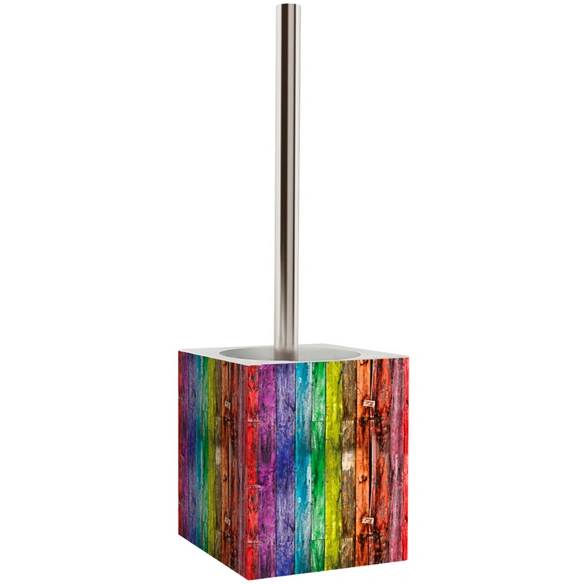 Bad-Accessoire-Set »Rainbow«, Bunt, Rechteckig