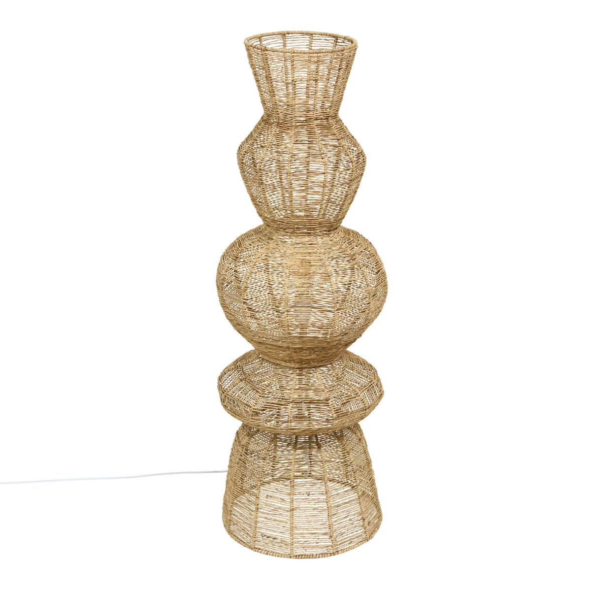 Floor Lamp "Titus" Beige, H.109 cm