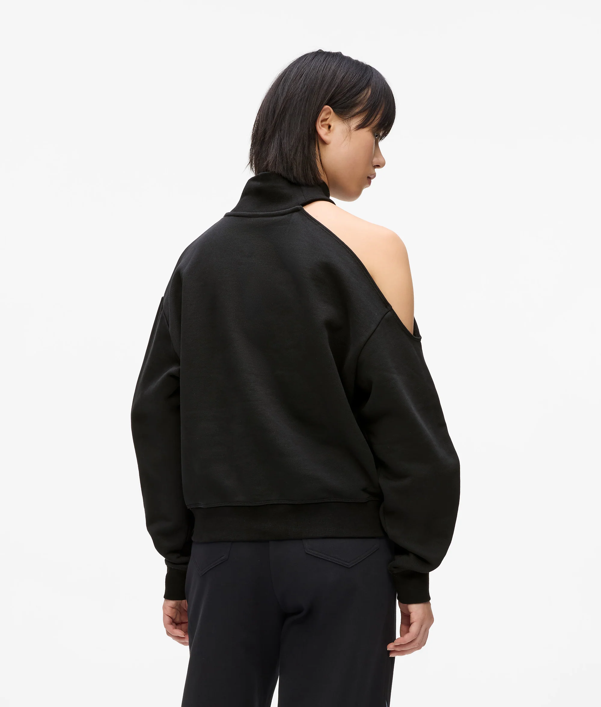 Sweat-shirt avec découpe