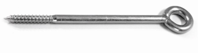 Wkręt stalowy z hakiem oczkowym KUHS ø10x120mm STALCO HO - 10X120