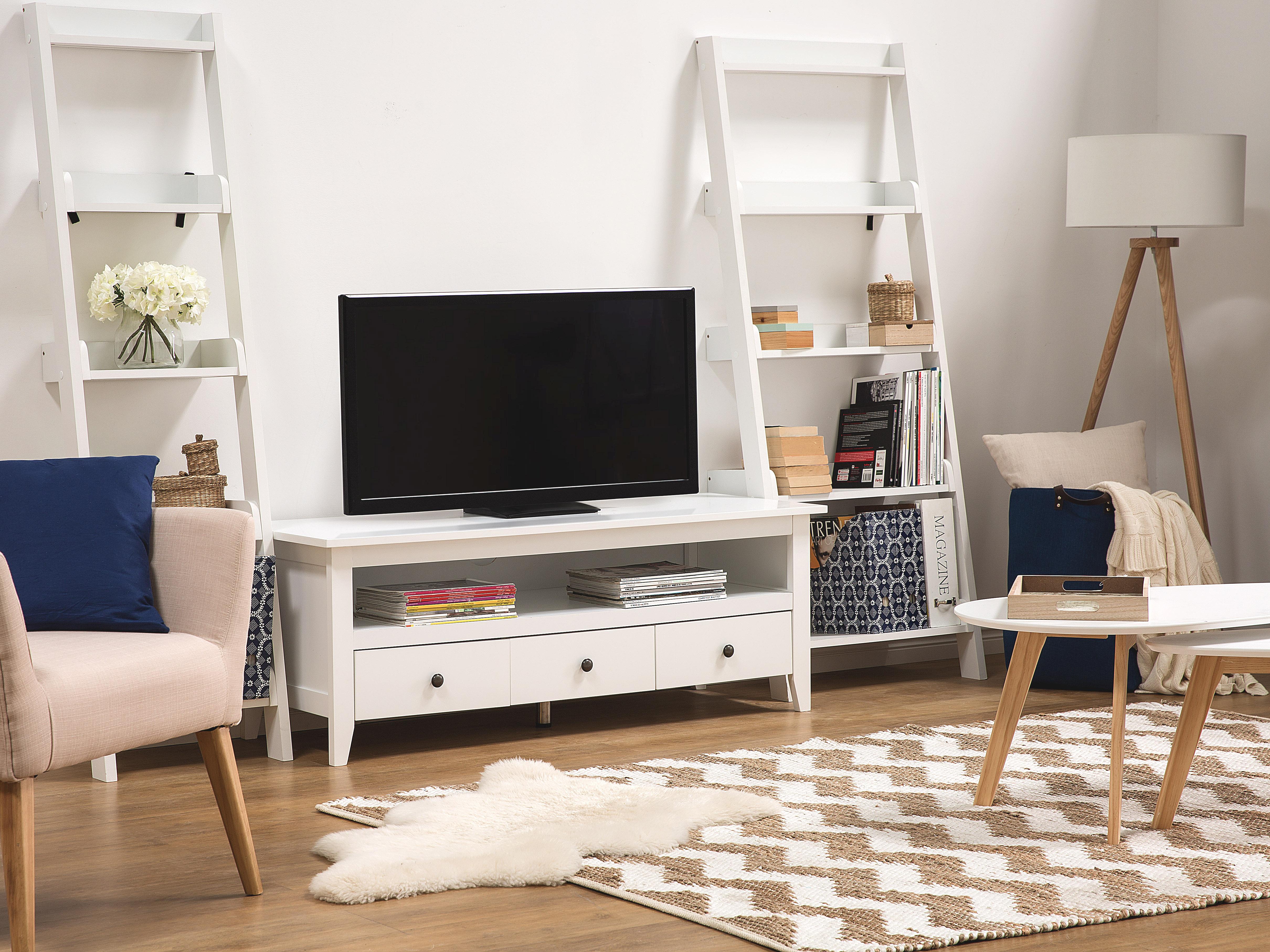 TV Stand BERKELEY White