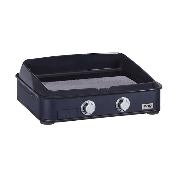 Plancha gaz Enosign 65 acier bleu navy - ENO