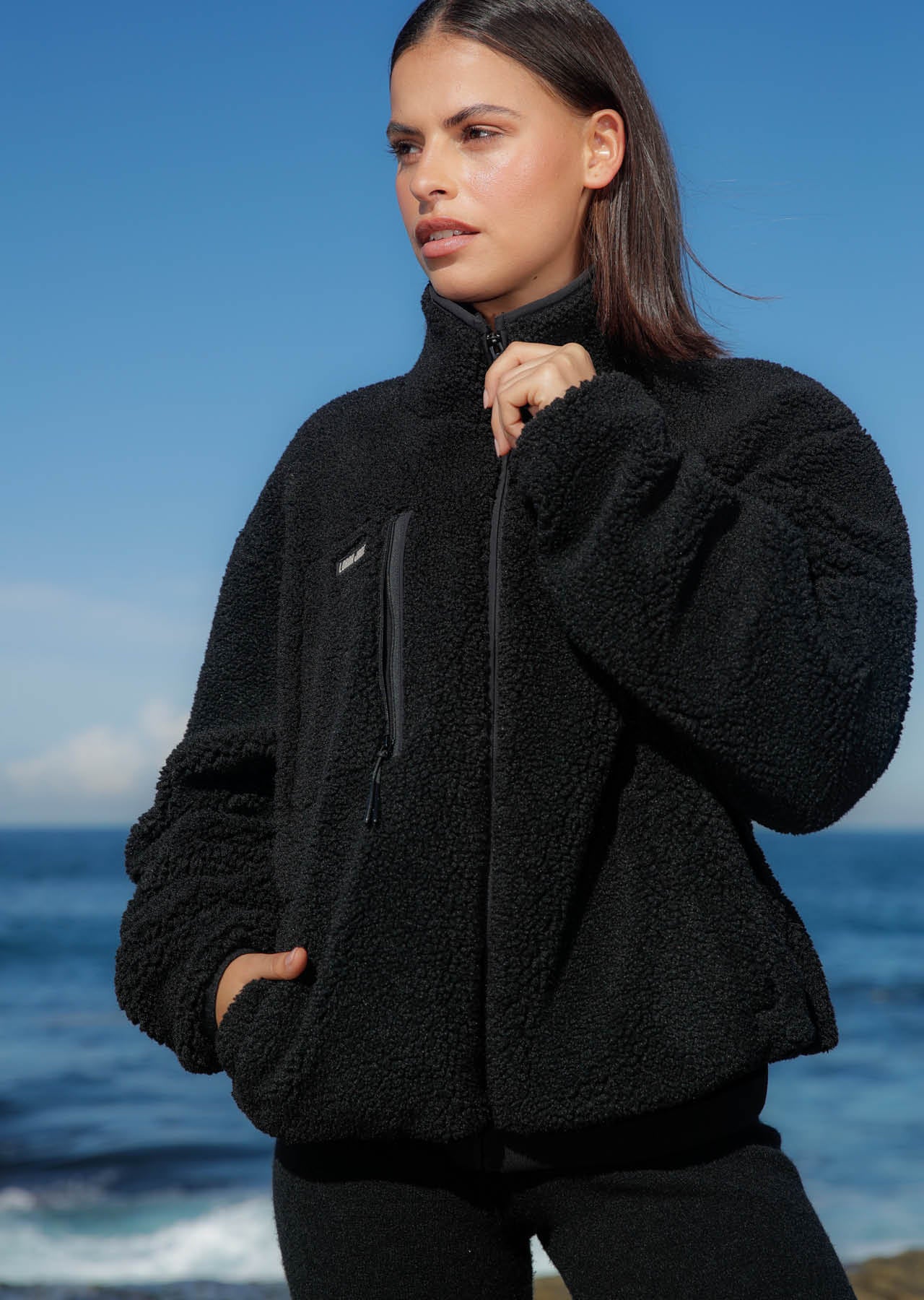 Sherpa Zip Thru Jacket