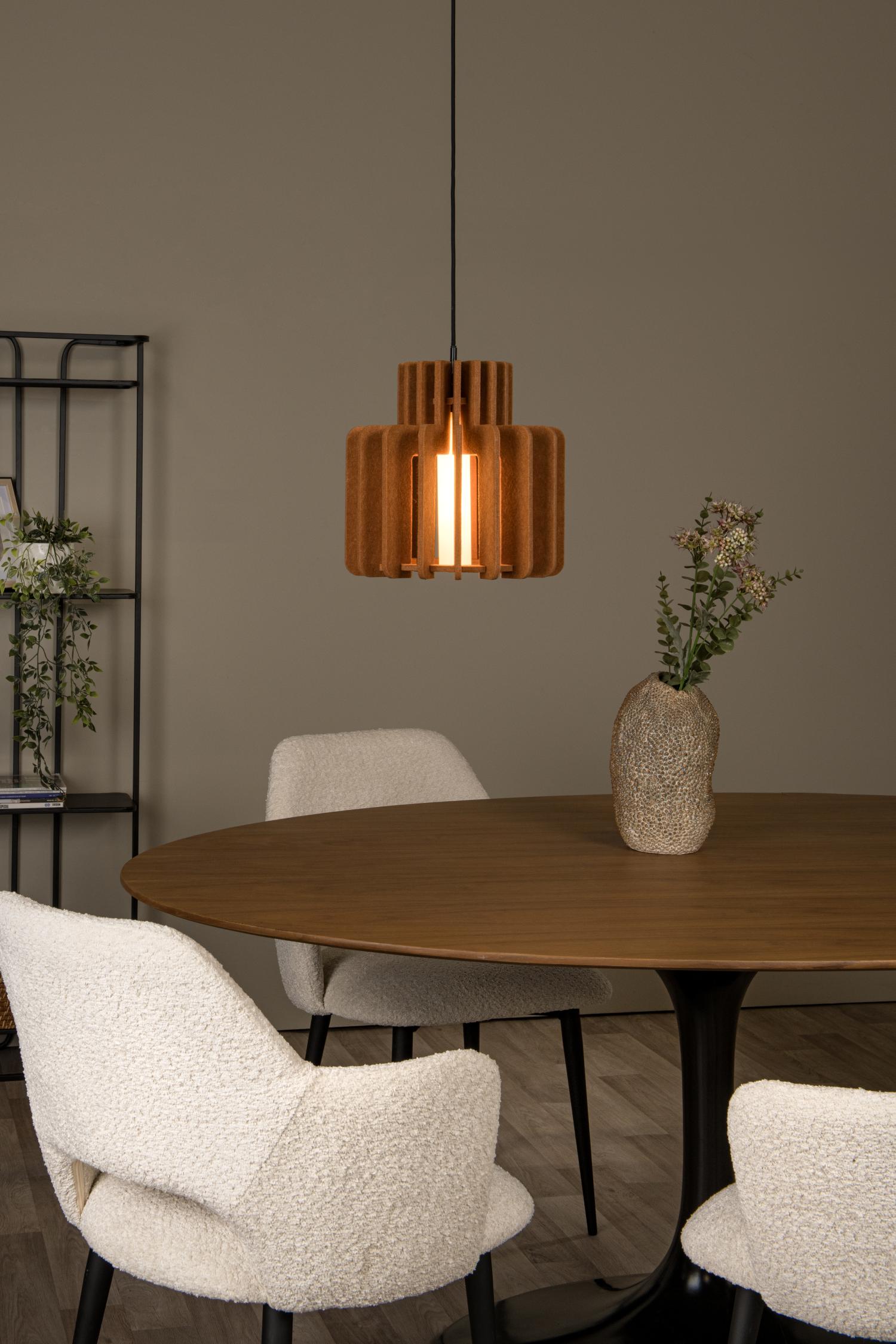 Lucide hanglamp ROLLO - 1xE27 - Terracotta