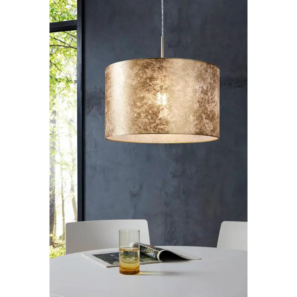 EGLOViserbellaHanglamp-E27-&Oslash;38cm-Champagne/Goud
