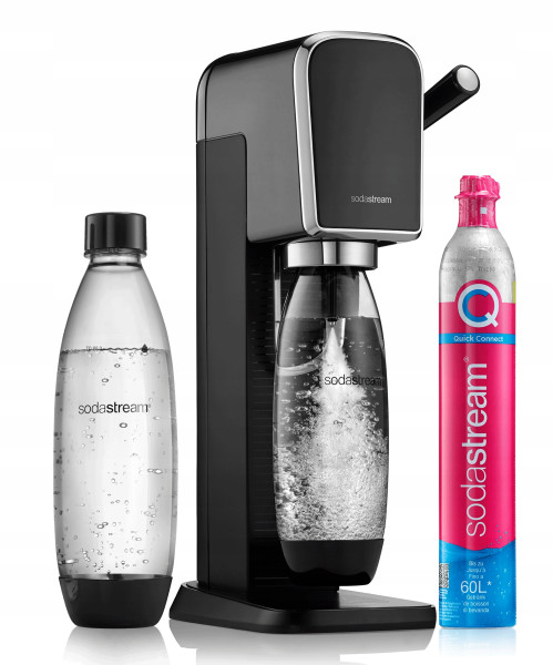 Saturator Soda Stream ART   butelka zestaw czarny