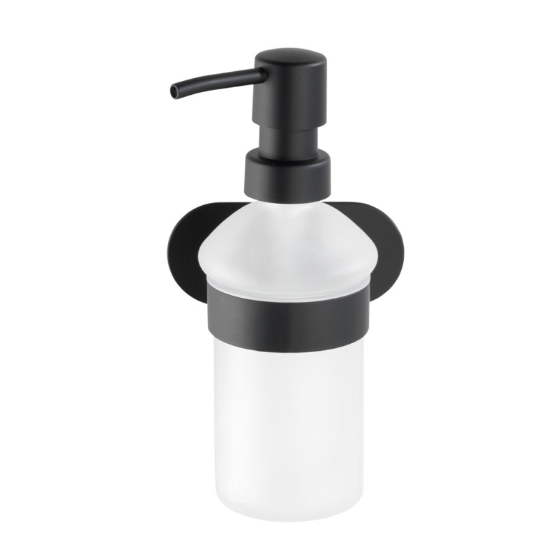 Distributeur de savon Turbo-Loc Orea noir mat WENKO