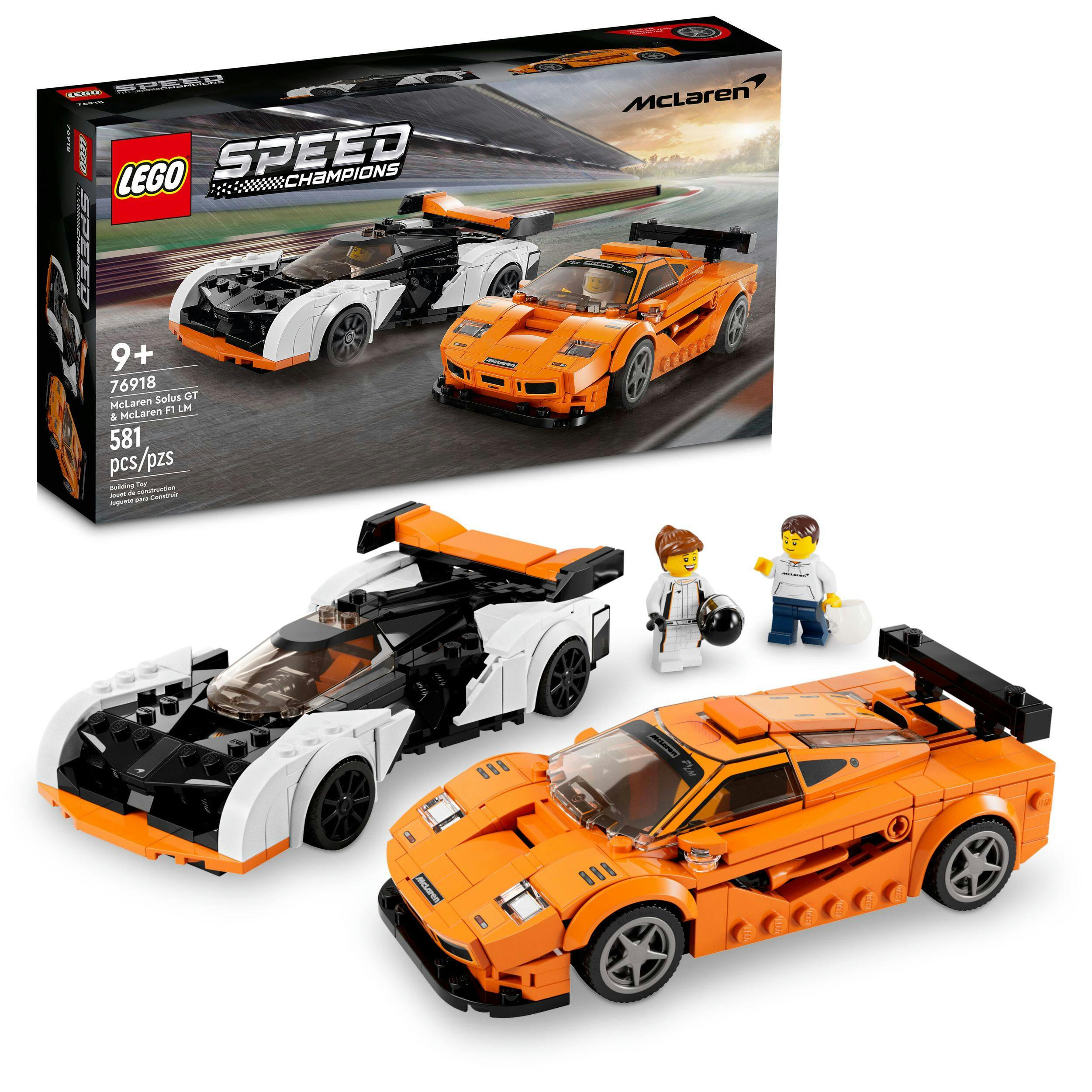 LEGO® Speed Champions McLaren Solus GT and F1 LM - 76918