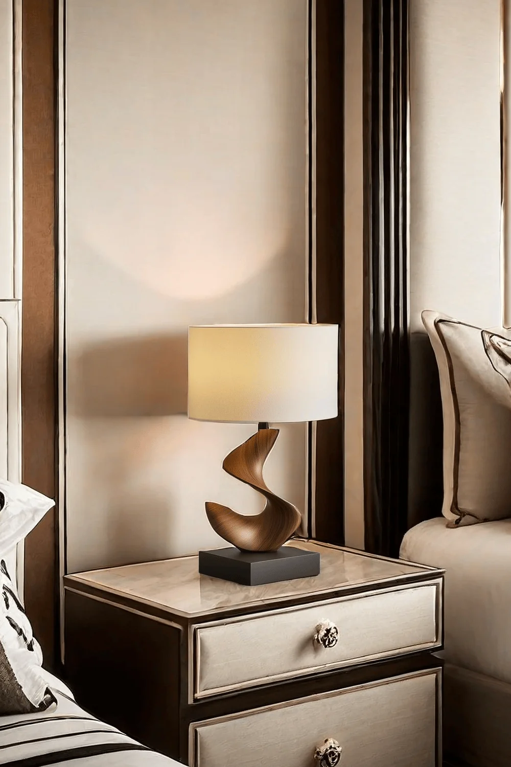 Wooden Art Lamp #WL001